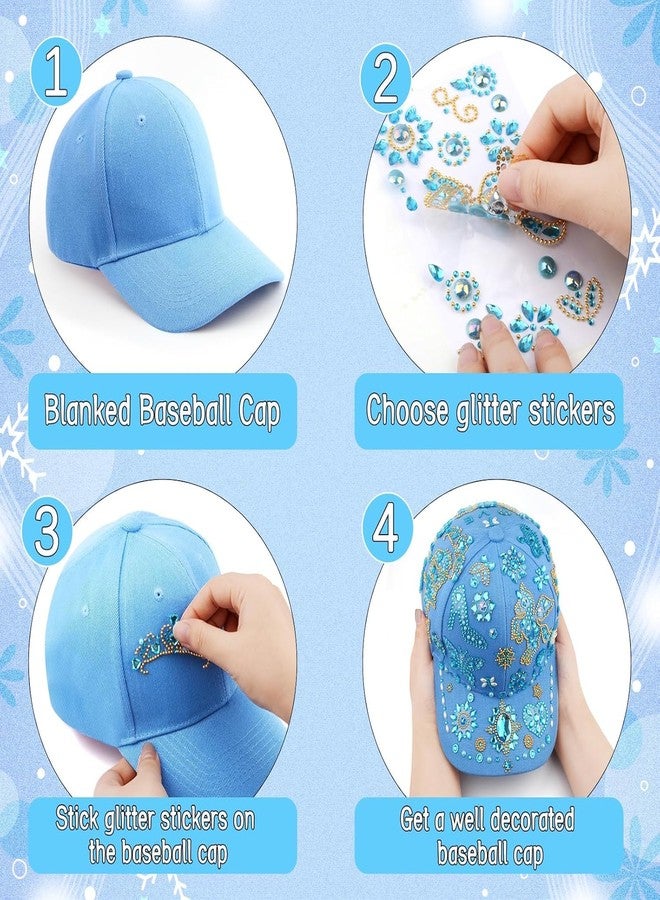 Coosilion Valentines Day Gifts for Girls 4 5 6 7 8 9 10 12 Years Old-Decorate Your Own Baseball Cap with Cute Stickers, Arts & Crafts for Kids 4-12+, DIY Birthday Easter Gifts & Back to School Supplies - Image 3